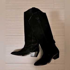 All Saints Suede Boots